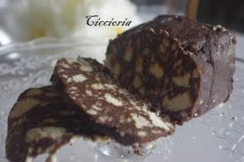 Zucchero di canna vanigliato 100 gr. Salame Di Cioccolato Con Uova Pastorizzate