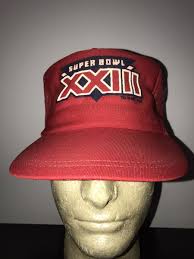 Vintage Baseball Cap Trucker Hat Snapback Mesh NFL Super Bowl XXIII Lid