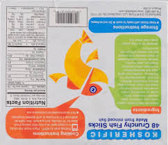 Ingredients fish sticks whole pollock fillets, batter (water, yellow corn flour, corn starch, sea salt, garlic powder) breader (milled corn, cane sugar). Kosherific Crunchy Fish Sticks 25 Oz Food 4 Less