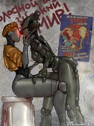 Rule 34 - 2girls Assaultron Assaultron (fallout) Athletic Female Atomic  Heart Blonde Blonde Female Blonde Hair Cropped Jacket Crossover English  Text Faceless Forefront Fallout Fallout 4 Female Female Focus Female Only  Headgear