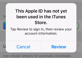 Cara Mengatasi ID Apple Ini Belum Pernah Digunakan Di ITunes Store