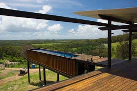 An Amazing Split Level Home With A Shipping Container Pool