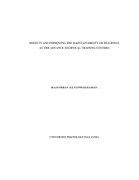 Since 1980 bewa bina we are your quality infrastructure contractor. Defects And Improving The Maintainability Of Buildings Rajandran A L Suppiah Raman