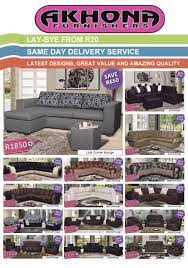 Promotion Akhona Furnishers Same Day Delivery Service Promotion Delivery Service