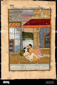 Kama Sutra Illustration . 19th Century?. Unknown 290 KamaSutra55 Stock  Photo - Alamy