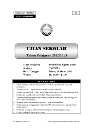 Check spelling or type a new query. Top Pdf 3 Soal Ujian Sekolah Us Pkn Smp Mts Us 2012 Pkn 123dok Com