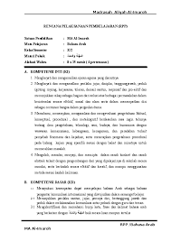 Lengkap rpp 1 lembar bahasa arab kelas 10 tingkat ma semester 2 tahun 2021.selamat berjumpa kembali dengan kami di situs iguru31.blogspot.com. Doc Rpp Bahasa Arab Bab V Kelas 10 Ma Semester 2 Syarofah Hasanah Academia Edu