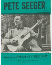 Remembering Pete Seeger (1919–2014), born 106 years ago on this day in New York City. Pete described himself, sometimes, as a singer of folk songs. But he was just as much a