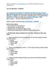 Cook it slowly for about 20 minutes. 50 Contoh Soal Ukk Bahasa Inggris Kelas 7 Smp Mts Dan Kunci Jawaban