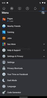 To turn on dark mode for facebook in a windows or macos browser, do the following Screenshots Reveal Facebook For Android S Dark Mode Covid 19 Tracker And More