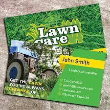 Mowing grass and landscaping can be very profitable and easy to get up and running. Business Cards Low Prices Best Choice Printing