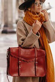 Vegan Leather Vintage Love Briefcase Leather Laptop Bag Stylish Laptop Bag Vegan Leather