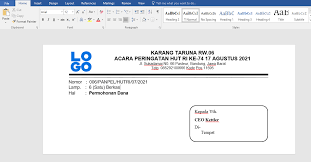 Demikianlah tutorial dalam membuat kop surat di word 2007, 2010, 2016, dan word versi terbaru yang rapih disertai logo perusahaan dan contoh gambarnya. Cara Ngeprint Amplop Dengan Mudah Success Comp