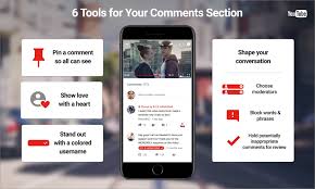 New Tools To Shape Conversations In Your Comments Section Youtube Marketing Strategy Youtube Youtube Marketing