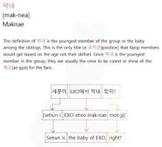 How Do You Say The Youngest Member Of Your Favorite Kpop Idol Group Learn Korean Kpop Kpop Idol