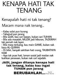 Local business · tangerang, indonesia. Resepi Santai Kenapa Hati Tak Tenang Jom Cek Diri Kita Facebook