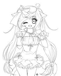 Cat coloring pages, printable kitten coloring pages for kids, boys, girls, kitten/cat birthday cute kittens: Anime Cat Girl Coloring Pages Coloring Home