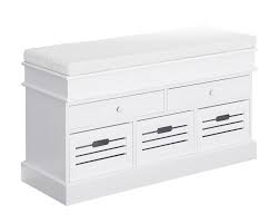 Sitzbank Paulina Weiss Sitzbank Sitzen Bank