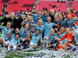 Manchester city's jill scott celebrates scoring her side's second goal against aston villa. Result Manchester City Win Women S Fa Cup Sports Mole