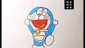 Doraemon merupakan serial anime yang ditulis oleh fujiko f. Cara Menggambar Dan Mewarnai Doraemon Lucu Banget Youtube