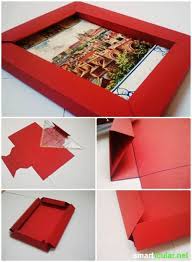 3d Bilderrahmen Mit Origami Selber Falten Ohne Kleber Bilderrahmen Basteln 3d Bilderrahmen Bilderrahmen Basteln Mit Kindern