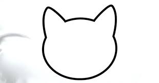 Collection Of Cat Face Silhouette Download Them And Try To Solve Silhouette Images Cat Face Cute Coloring Pages