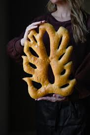 Orange Herb Fougasse Bread Two Cups Flour Recipe In 2020 Fun Baking Recipes Fougasse Bread Recipe Food
