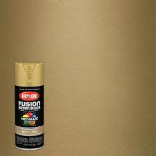 Krylon Fusion All In One Gloss Gold Metallic Spray Paint And Primer In One Net Wt 12 Oz In The Spray Paint Department At Lowes Com