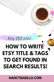 Etsy Seo 2020 Etsy Seo Increase Etsy Sales Etsy Sales