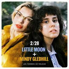 We are finally able to announce that Mindy Gledhill will be joining Little  Moon to close out this year's "Les Femmes De Velour" festival