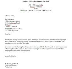 Styles Format Business Letter Okhtablog