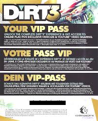 Mcrae dirt 2 serial numbers, cracks and keygens are presented here. Vip Pass Dirt 3 Colin Mcrae Rally And Dirt Wiki Fandom