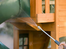 With just 1 gallon of outdoor paint and some spray paint add a bucket with a pulley to an outdoor playset in a few easy steps. Easy Diy All Natural Toy Playset Cleaner Hgtv