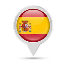 Wir bieten verschiedene ausdrucksformen und variationen der spanische flagge. Spanien Flagge Rundes Pin Vector Icon Stock Abbildung Illustration Von Europa Getrennt 100827516