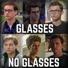 Which Peter Parker Looks The Best With Without Glasses Follow For More Marvel Dc Team Turn On Pos Peter Parker Peter Parker Glasses Spider Man Homecoming