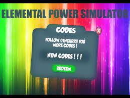 It is scary at first, as many players appear superhuman, but the codes below will give you a bit of a headstart so you redeeming codes in roblox elemental power simulator is very easy. Elemental Power Simulator Codes None Work Anymore Youtube