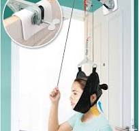 Dispositivo de tração cervical sobre a porta, dispositivo de tração,  descompressão no pescoço, extensor sobre a porta, tração cervical, unidade  ...
