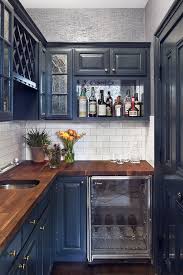 Royal Navy On Cabinets Kitchen Interior Kitchen Design Home Kitchens