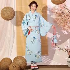 Traditional japanese patterns and motifs (japanese edition). Bird Floral Pattern Traditional Japanese Kimono Women S Yukata Idreammart