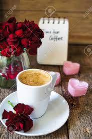 Check spelling or type a new query. Cup Of Coffee And Red Cloves Flowers In A Vase With Good Morning Note Stock Photo Picture And Royalty Free Image Image 35531134
