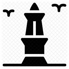 Visit jogja logo, jalan malioboro taman sari tourist attraction paket wisata jogja murah tourism, rend transparent background png clipart. Free Tugu Jogja Icon Of Glyph Style Available In Svg Png Eps Ai Icon Fonts