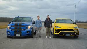 The new 2022 hyundai santa cruz is a pickup truck. Formacar Video Ford F 150 Vs Lamborghini Urus