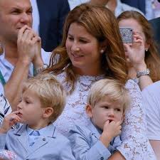 Roger is a swiss professional tennis player. Mirkafederer Federer Rogerfederer Rf Cute Love Twins Boys Children Family London Wimbledon Roger Federer Kids Roger Federer Family Roger Federer