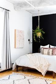 Tranquil Design Whitewashed Walls With Plants Home Tour Home Decor Bedroom Black Walls Bedroom Bedroom Makeover Before And After
