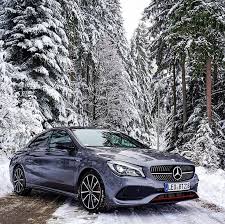 Check At More Mercedes Benz Cla 250 Sport 4matic Coupe The Perfect Snow Vehicle Mbsnowphoto By Tu Mercedes Benz Cla 250 Luxury Cars Mercedes Mercedes Sport