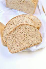 Whisk the almond flour, baking powder and salt together in a large bowl. Eggless Vegan Keto Bread Loaf With Almond Flour Sweetashoney