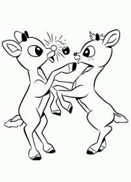 Here is an opportunity to indulge the cute creature with generous doses of color. 30 Free Reindeer Coloring Pages Printable