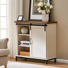 They could be overplayed, tipped and mounted inset. Barn Door White Cabinets Chests You Ll Love In 2021 Wayfair