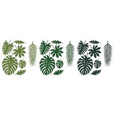 Pngtree > psd gratis > hojas decoración de hojas taobao creativo verde. Decoraciones De Papel Hojas Tropicales My Karamelli