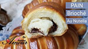 Pains Brioches Au Nutella Super Moelleux A Mie Fillante Youtube